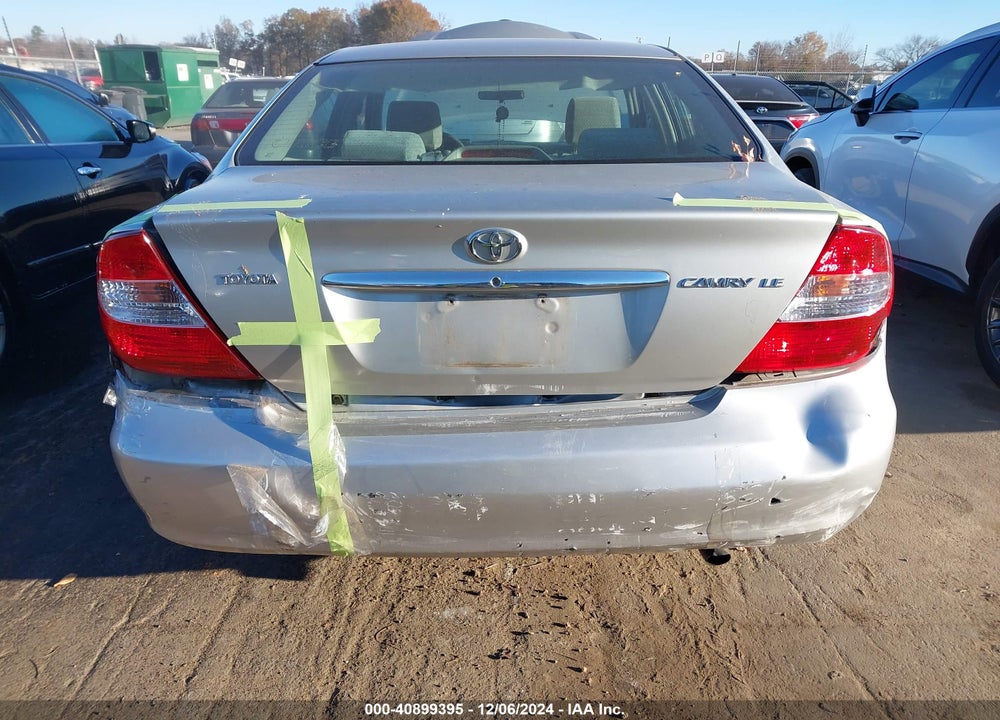 2004 TOYOTA CAMRY LE VIN: 4T1BE32K04U910042