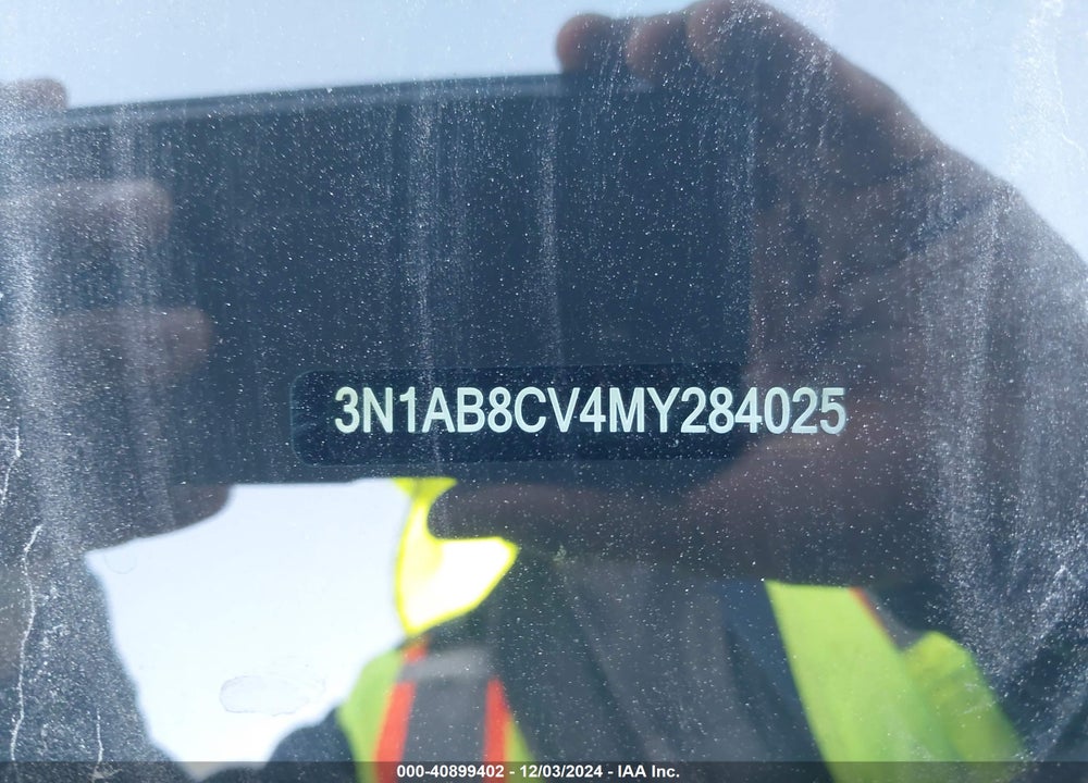 2021 NISSAN SENTRA VIN: 3N1AB8CV4MY284025