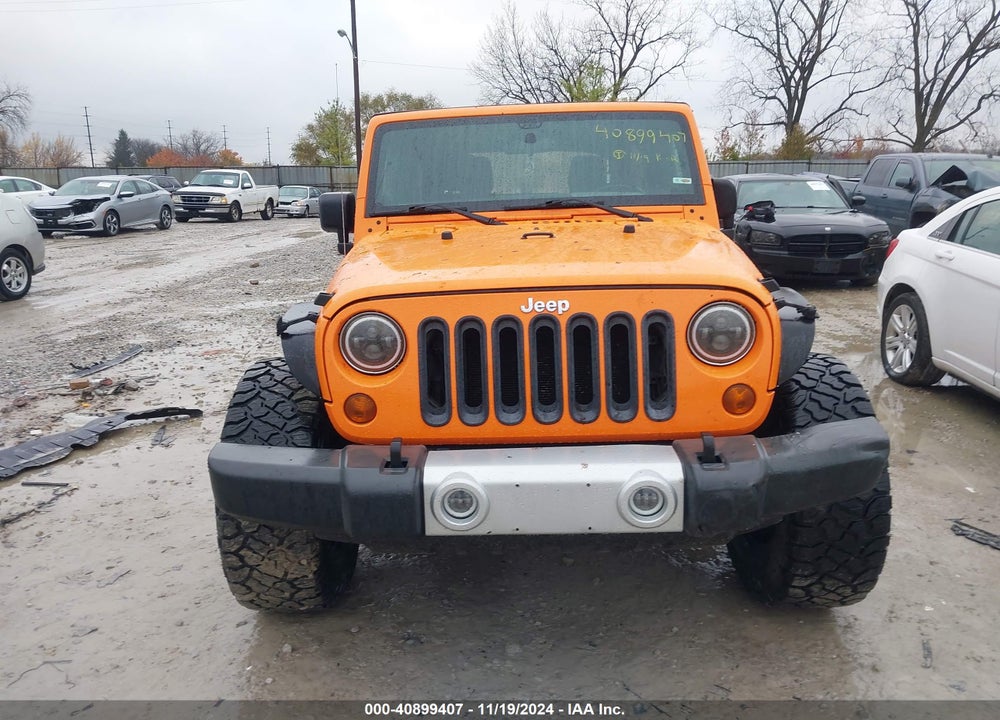 2012 JEEP WRANGLER UNLIMITED SAHARA VIN: 1C4BJWEG6CL213665