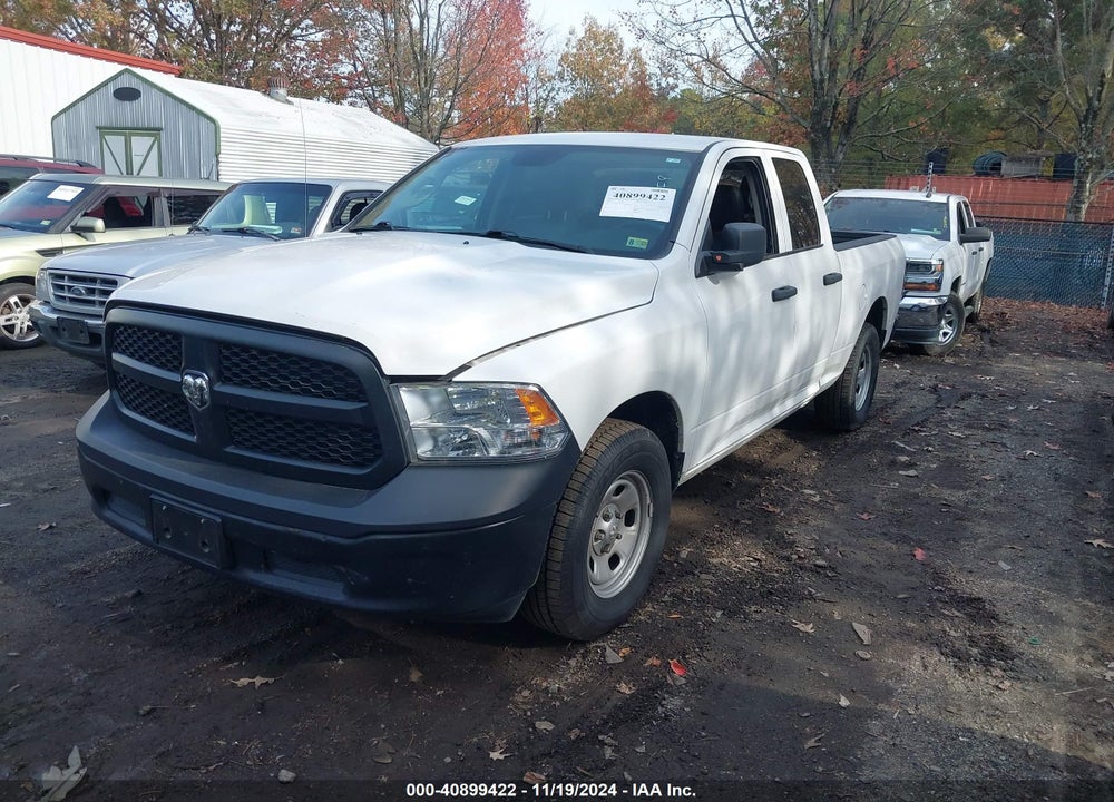 2022 RAM 1500 CLASSIC TRADESMAN 4X2 6'4 BOX VIN: 1C6RR6FG7NS186286