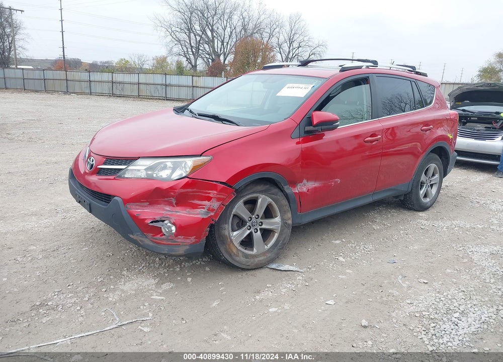 2015 TOYOTA RAV4 XLE VIN: JTMRFREV2FD113027