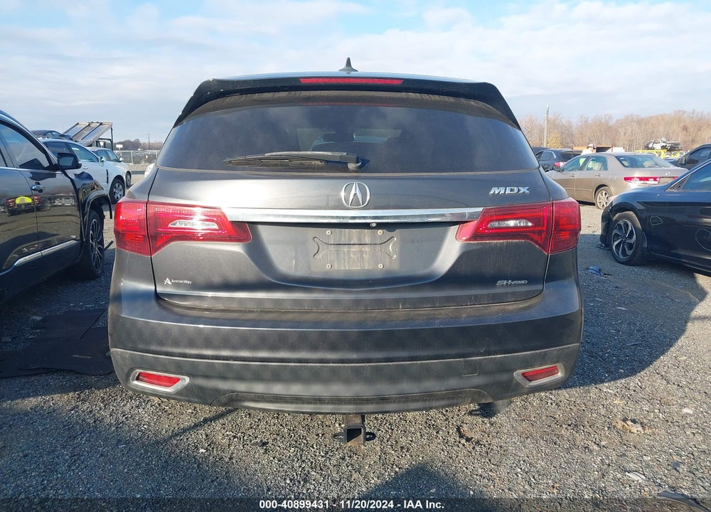 2014 ACURA MDX TECHNOLOGY PACKAGE VIN: 5FRYD4H48EB006710