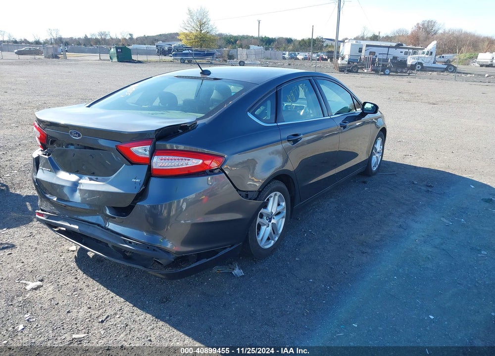 2016 FORD FUSION SE VIN: 3FA6P0H73GR322459