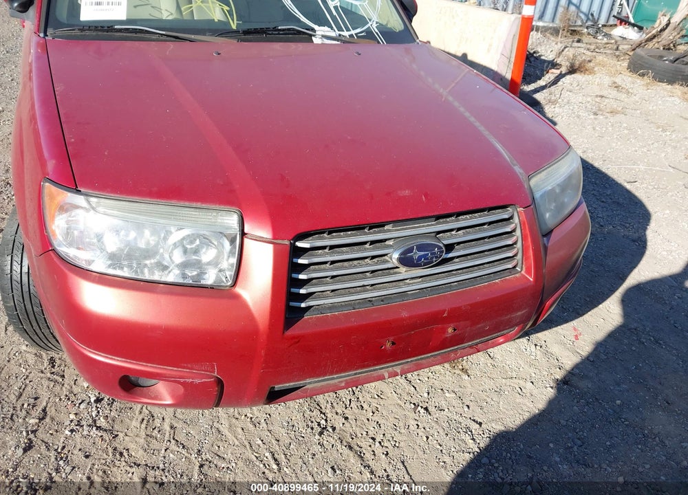 2006 SUBARU FORESTER 2.5X VIN: JF1SG65616G705867