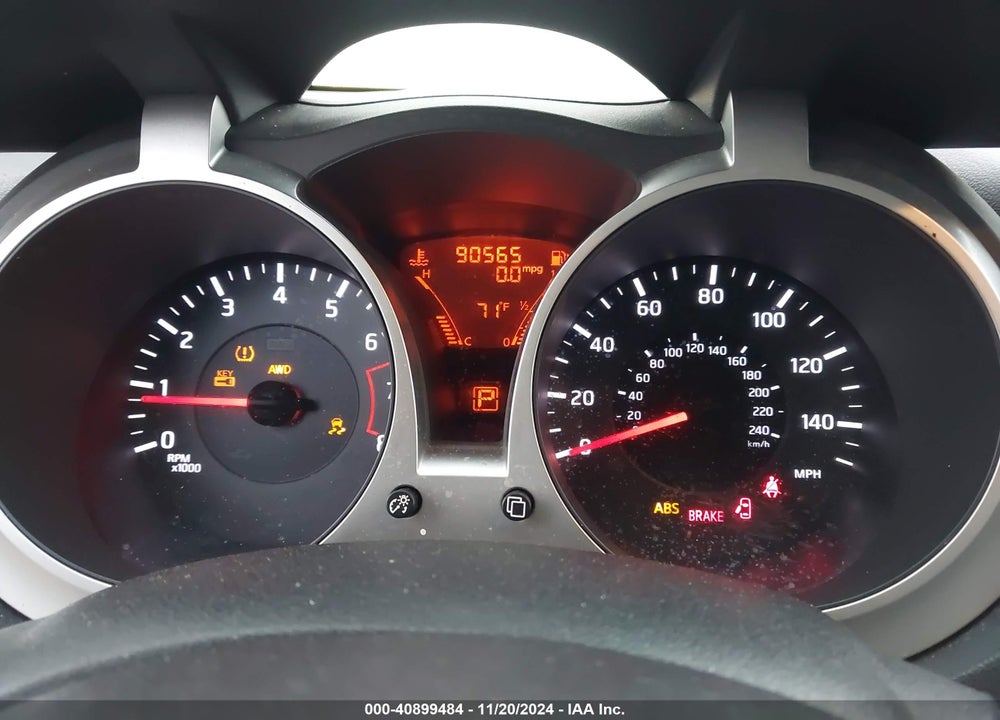 2013 NISSAN JUKE SL VIN: JN8AF5MVXDT222527