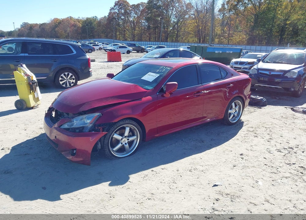 2007 LEXUS IS 250 VIN: JTHBK262172048336