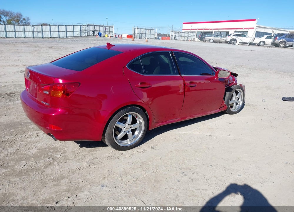 2007 LEXUS IS 250 VIN: JTHBK262172048336