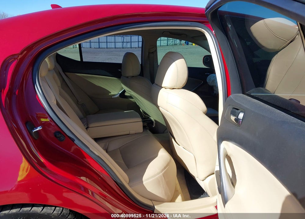 2007 LEXUS IS 250 VIN: JTHBK262172048336