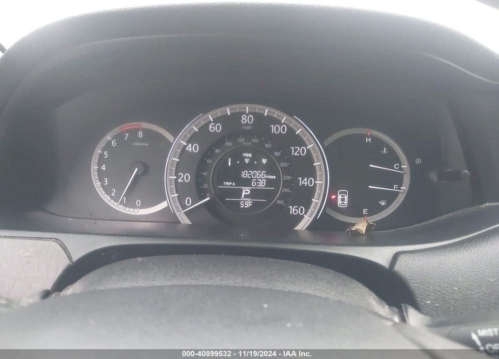 2013 HONDA ACCORD EX-L V-6 VIN: 1HGCR3F8XDA006195