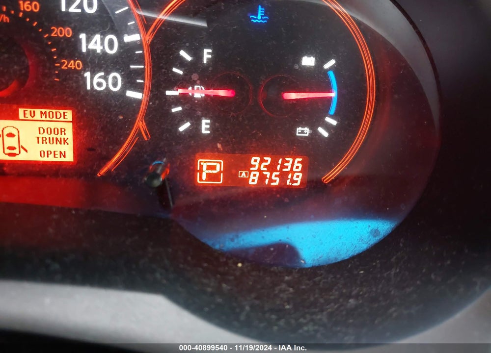 2009 NISSAN ALTIMA HYBRID VIN: 1N4CL21E19C185123