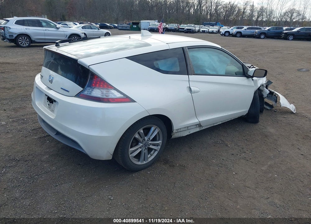 2011 HONDA CR-Z EX VIN: JHMZF1D61BS006647