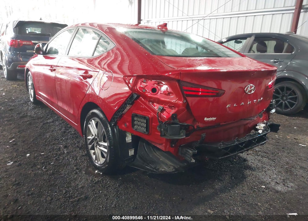 2020 HYUNDAI ELANTRA SEL VIN: 5NPD84LF3LH551726