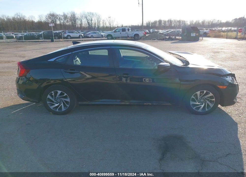 2018 HONDA CIVIC EX VIN: 2HGFC2F74JH583883