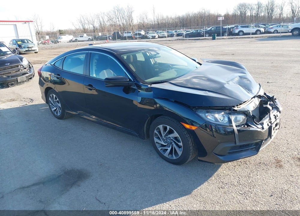 2018 HONDA CIVIC EX VIN: 2HGFC2F74JH583883