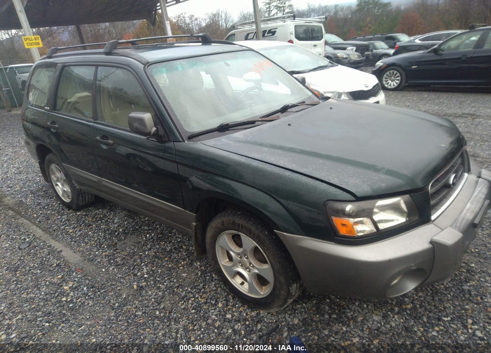 2003 SUBARU FORESTER XS VIN: JF1SG65613H735246