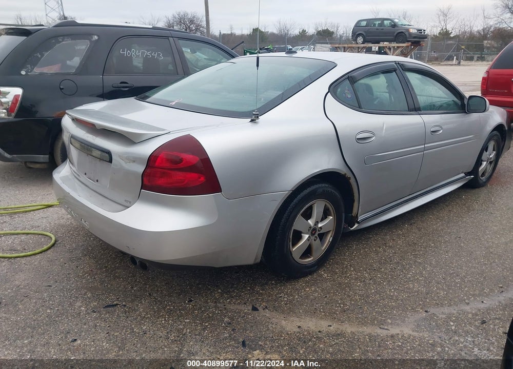 2005 PONTIAC GRAND PRIX GT VIN: 2G2WS522151147654