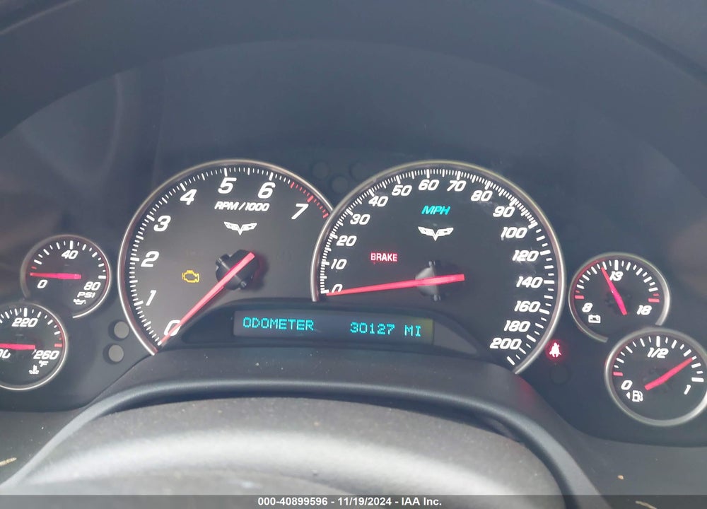 2005 CHEVROLET CORVETTE VIN: 1G1YY24UX55124848