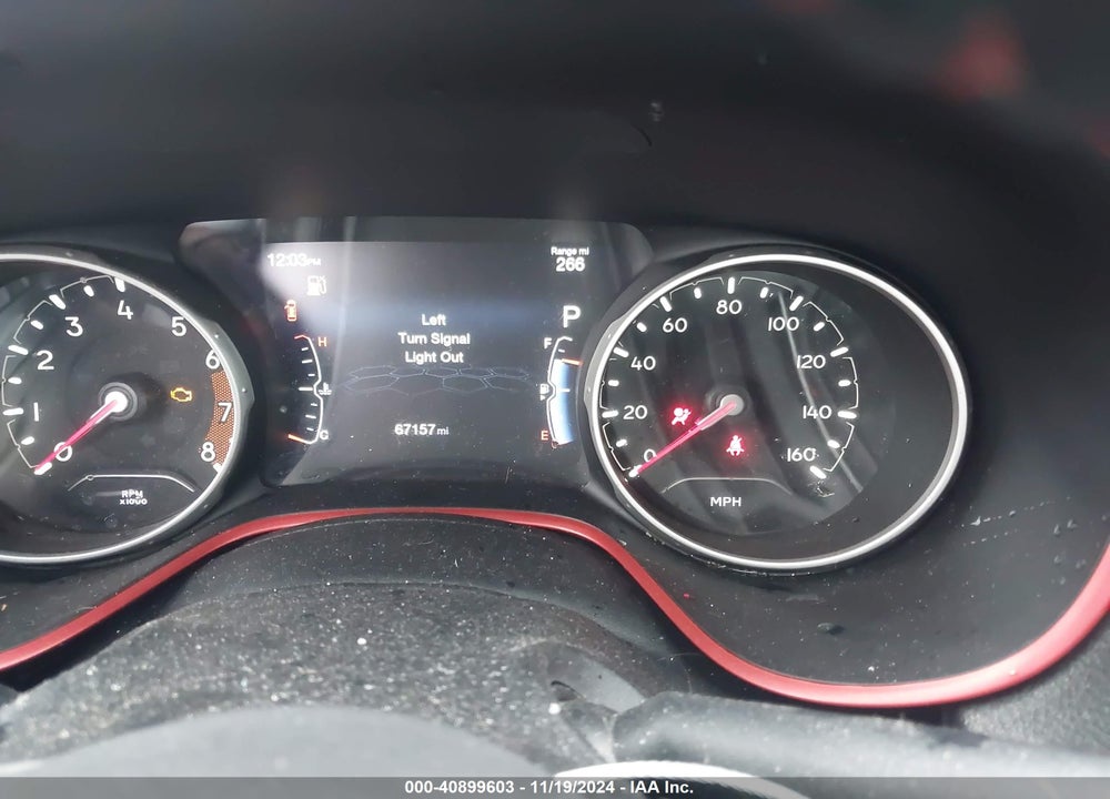 2017 JEEP NEW COMPASS TRAILHAWK 4X4 VIN: 3C4NJDDB7HT597507