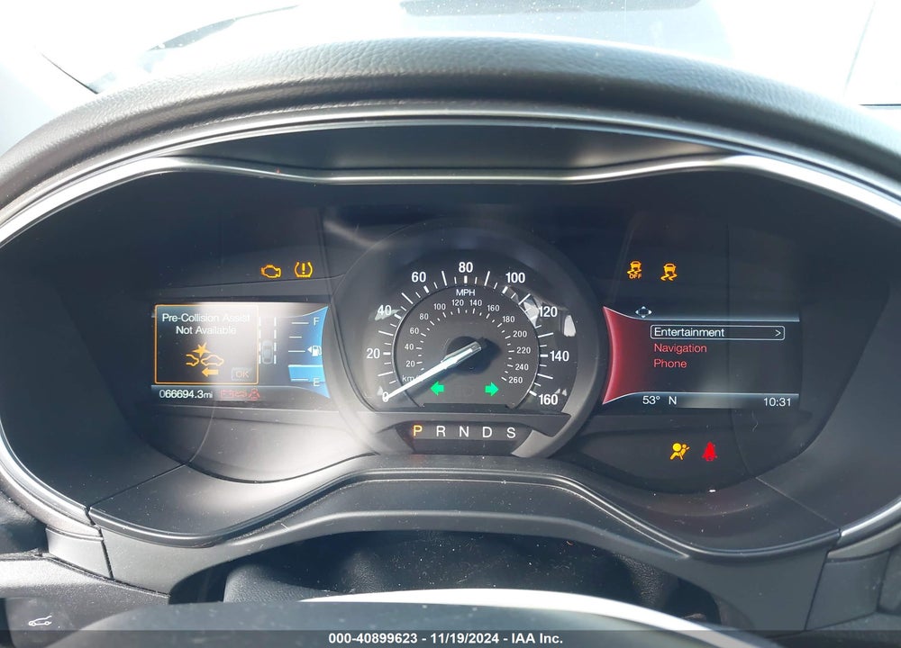 2019 FORD FUSION VIN: 3FA6P0HD5KR198063