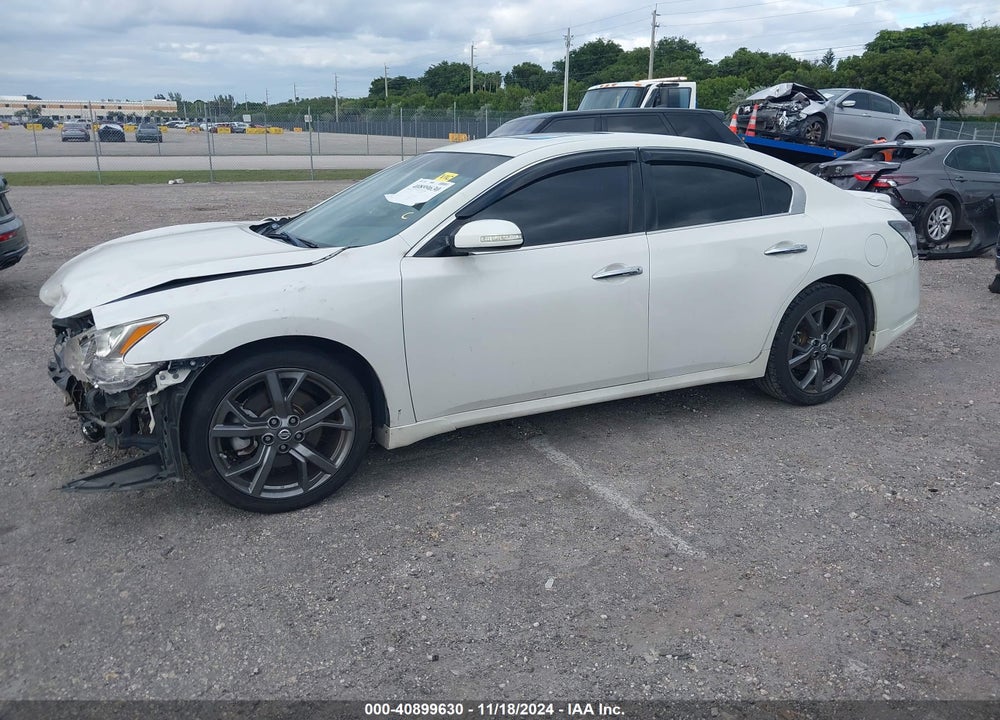 2014 NISSAN MAXIMA 3.5 SV VIN: 1N4AA5AP0EC473791