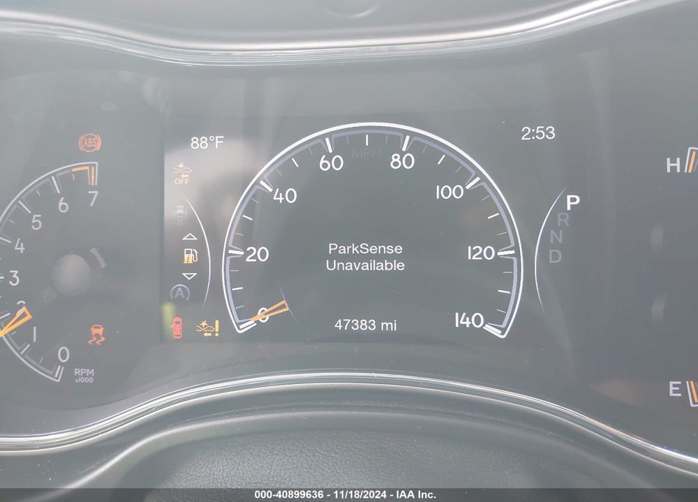 2021 CHEROKEE JEEP GRAND  LAREDO X 4X2 VIN: 1C4RJEAG5MC596689