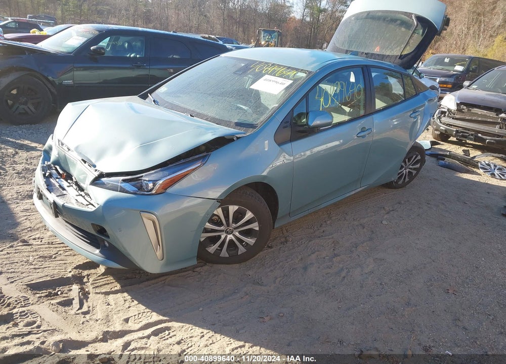 2022 TOYOTA PRIUS LE AWD-E VIN: JTDL9MFU7N3039369