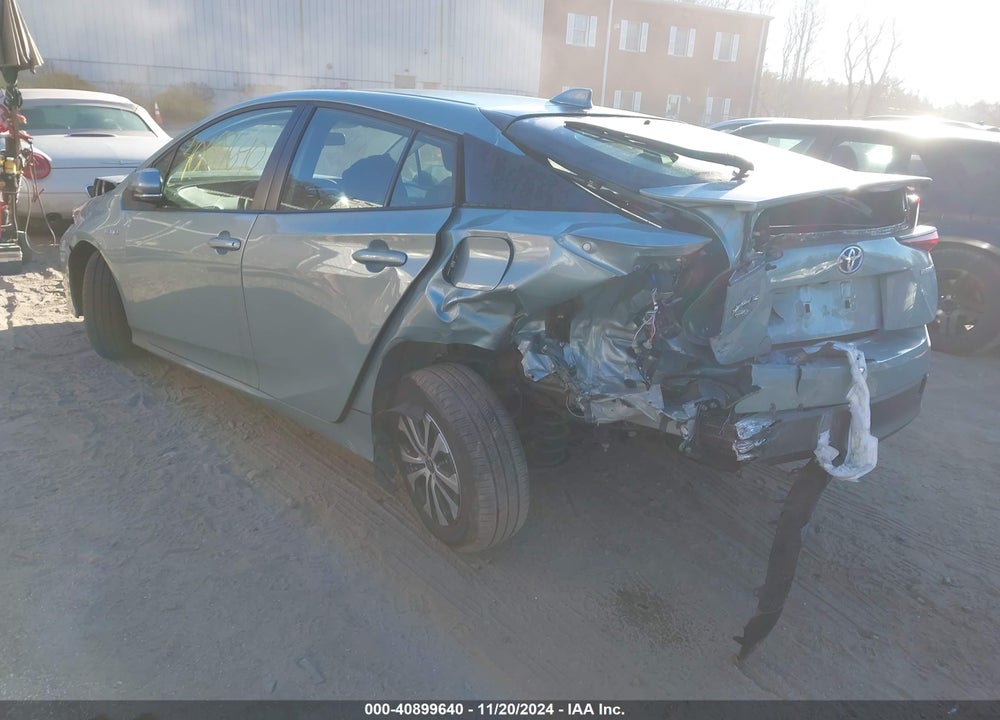 2022 TOYOTA PRIUS LE AWD-E VIN: JTDL9MFU7N3039369
