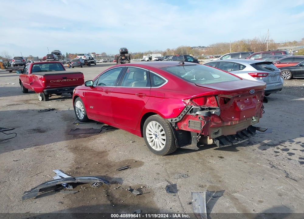 2016 FORD FUSION ENERGI SE LUXURY VIN: 3FA6P0PU3GR236981