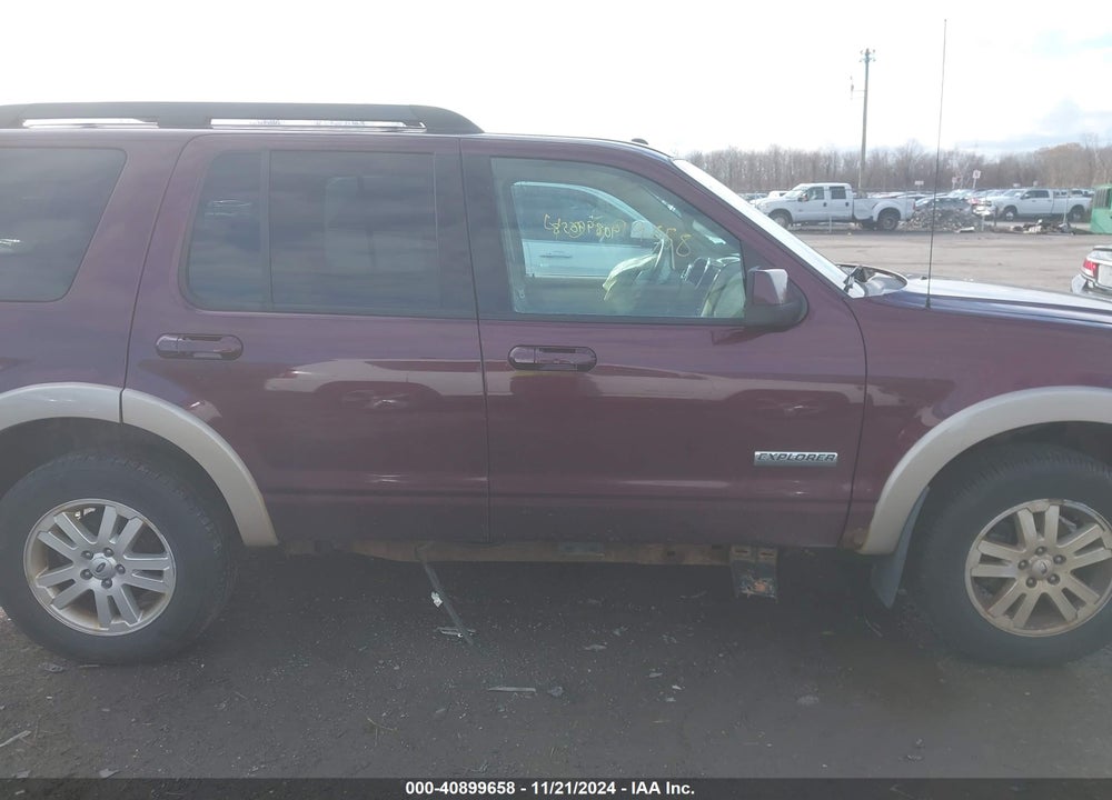 2008 FORD EXPLORER EDDIE BAUER VIN: 1FMEU74E88UA40609