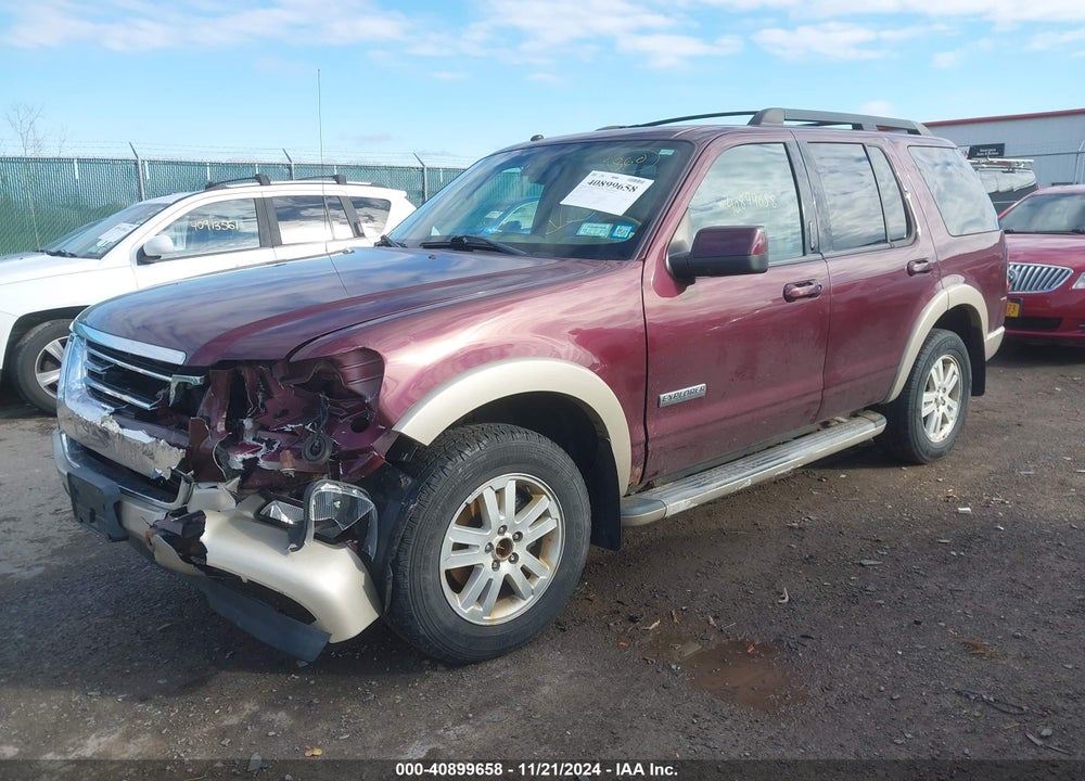 2008 FORD EXPLORER EDDIE BAUER VIN: 1FMEU74E88UA40609