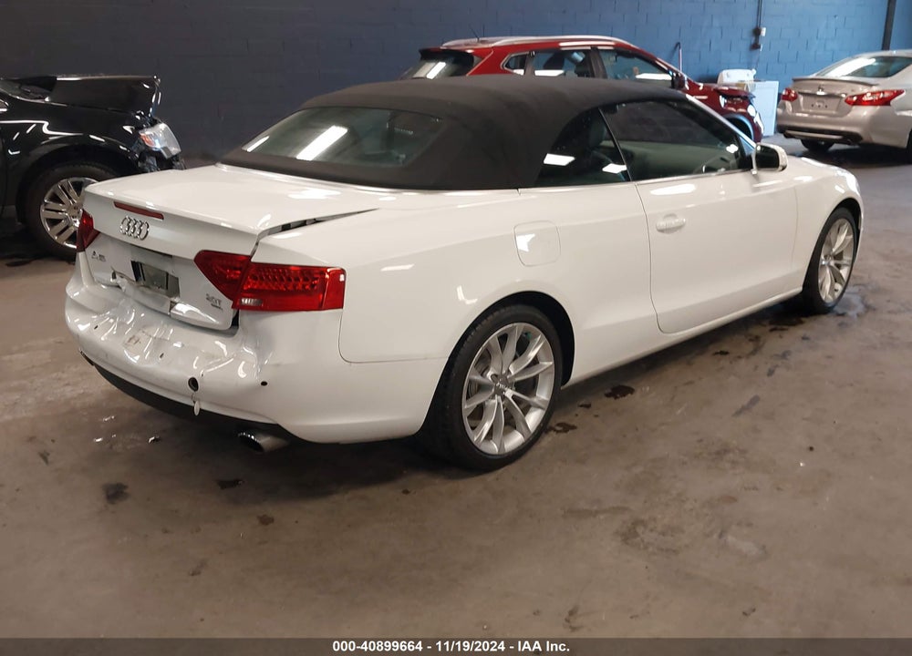 2013 AUDI A5 2.0T PREMIUM VIN: WAULFAFHXDN003895