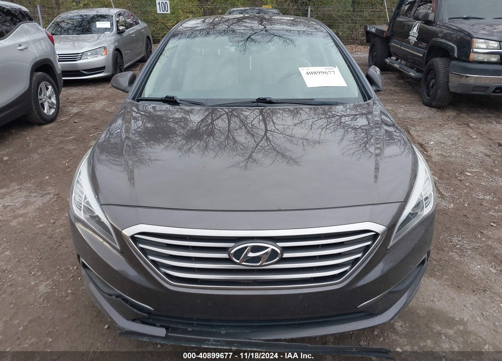 2016 HYUNDAI SONATA SE VIN: 5NPE24AF3GH307489