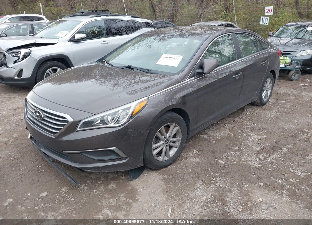 2016 HYUNDAI SONATA SE VIN: 5NPE24AF3GH307489
