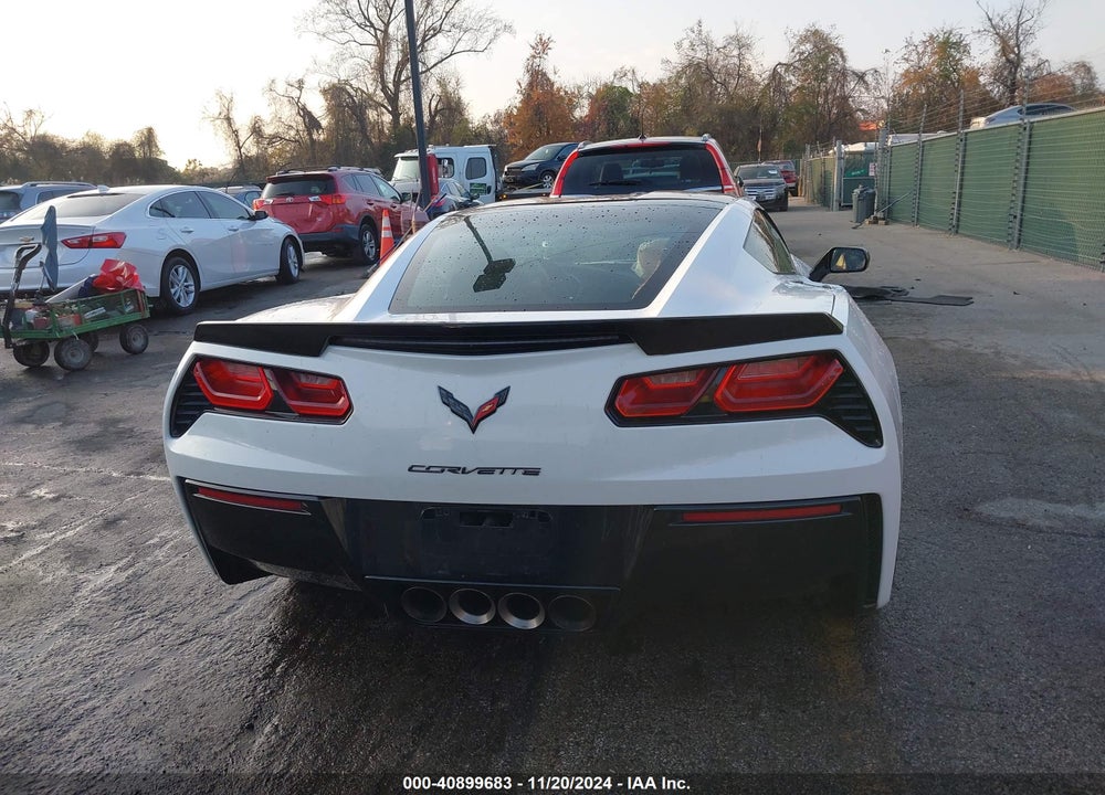 2016 CHEVROLET CORVETTE STINGRAY VIN: 1G1YA2D75G5114679
