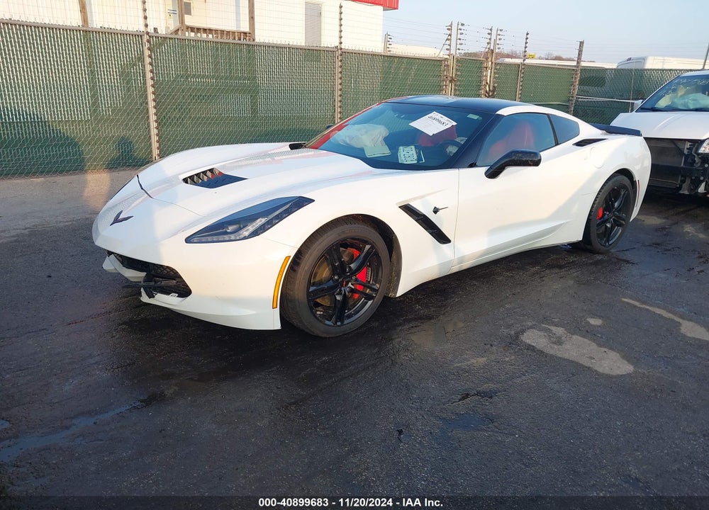 2016 CHEVROLET CORVETTE STINGRAY VIN: 1G1YA2D75G5114679