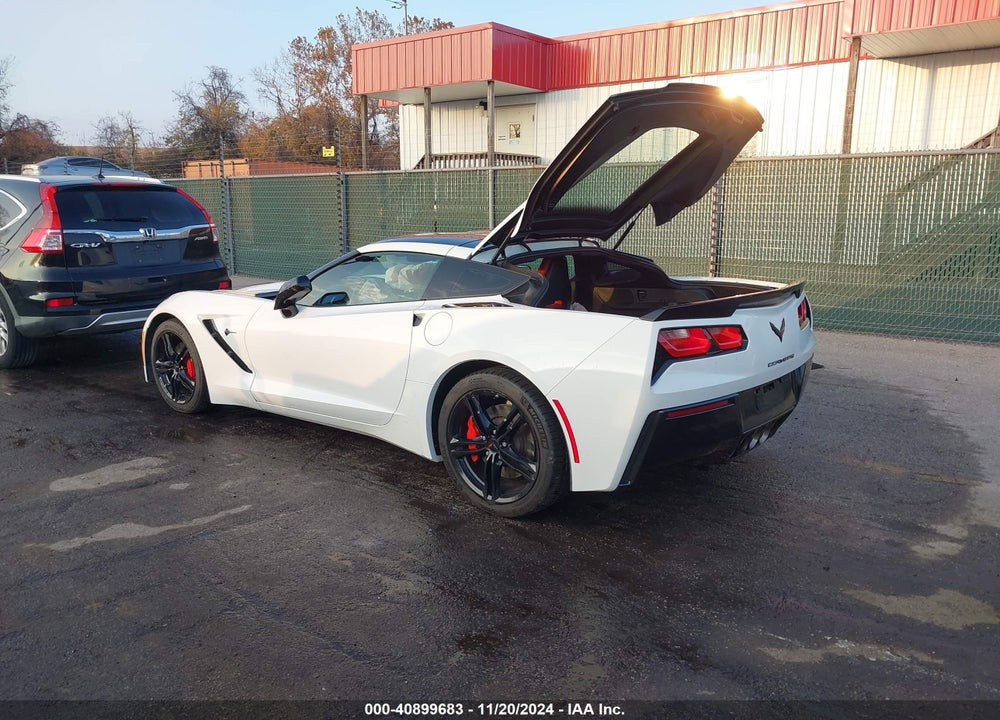 2016 CHEVROLET CORVETTE STINGRAY VIN: 1G1YA2D75G5114679