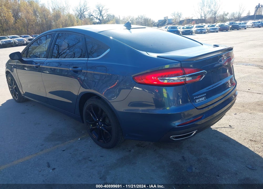 2019 FORD FUSION SE VIN: 3FA6P0T97KR125487