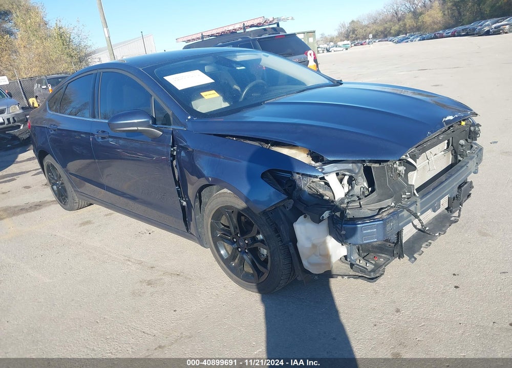 2019 FORD FUSION SE VIN: 3FA6P0T97KR125487