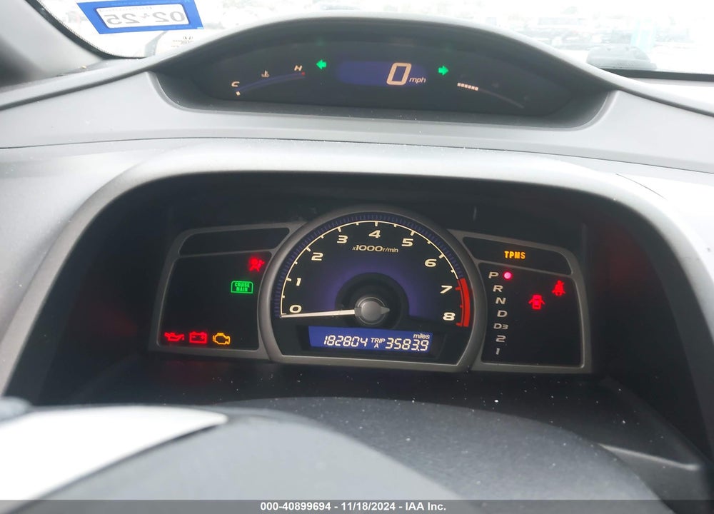 2010 HONDA CIVIC LX VIN: 2HGFA1F57AH501434