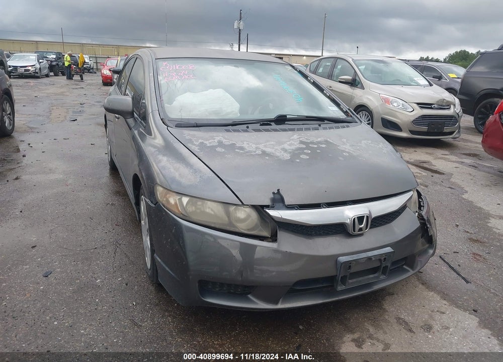 2010 HONDA CIVIC LX VIN: 2HGFA1F57AH501434