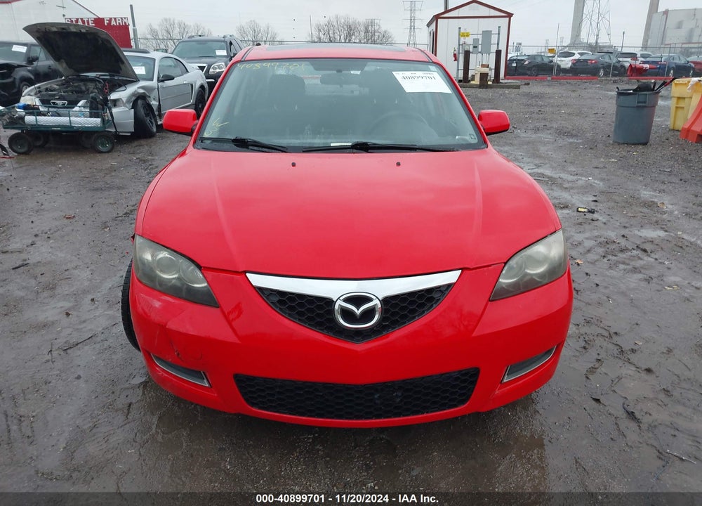 2008 MAZDA 3 I VIN: JM1BK32F081858256