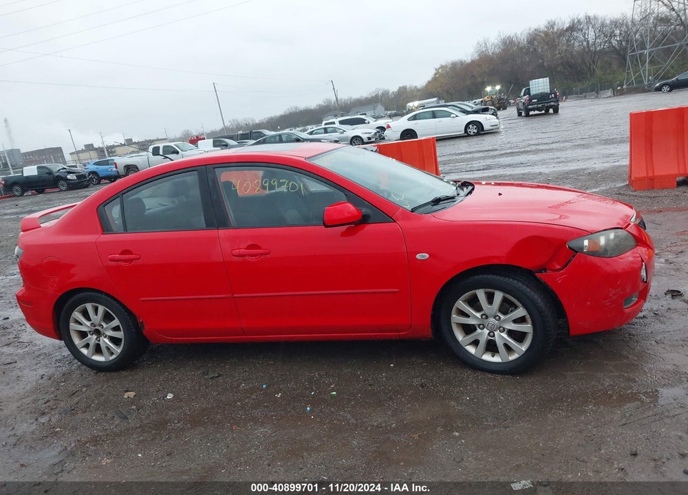 2008 MAZDA 3 I VIN: JM1BK32F081858256