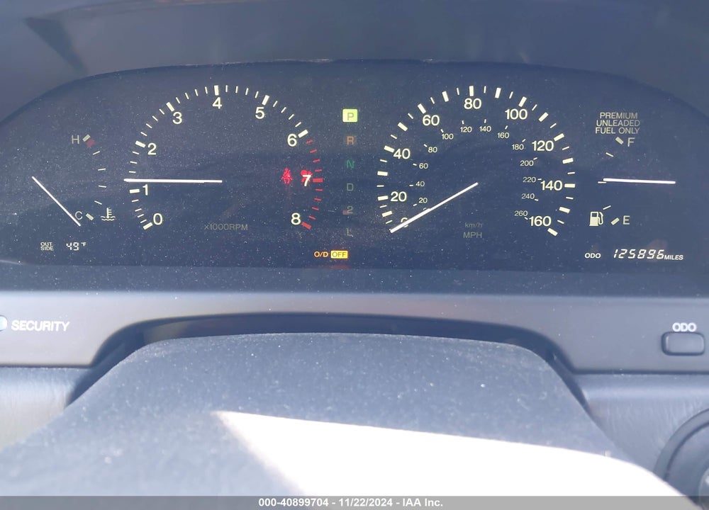 1994 LEXUS LS 400 VIN: JT8UF11E2R0192890