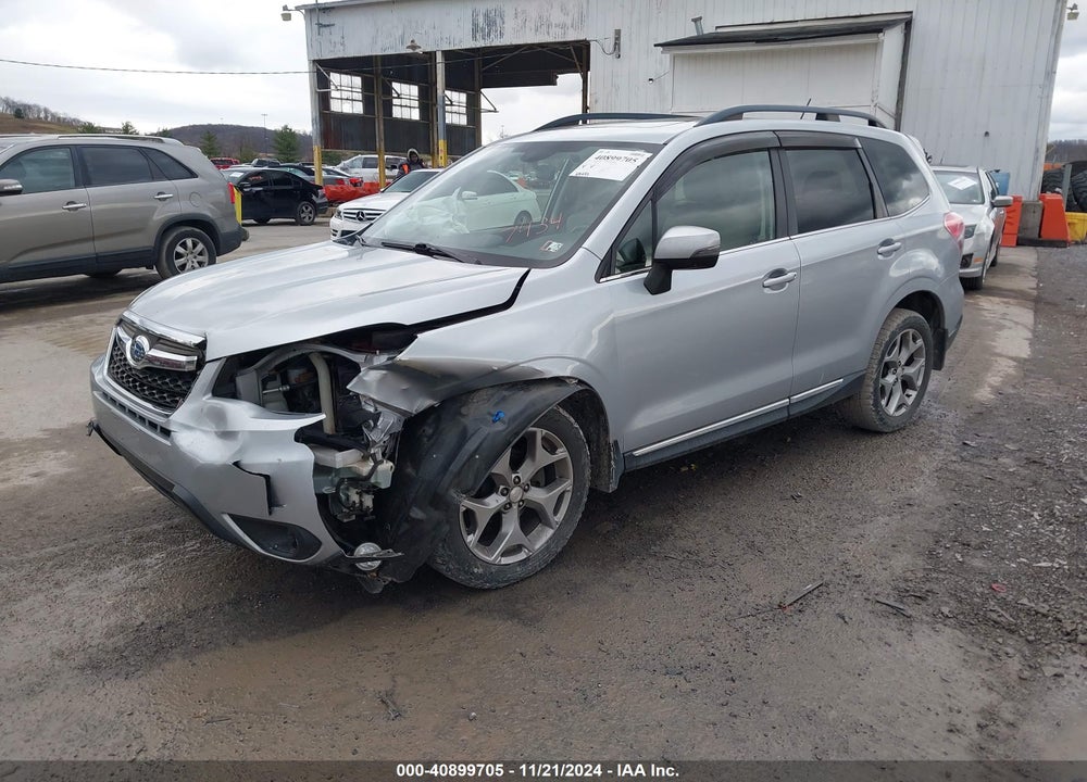 2015 SUBARU FORESTER 2.5I TOURING VIN: JF2SJAWC3FH477434