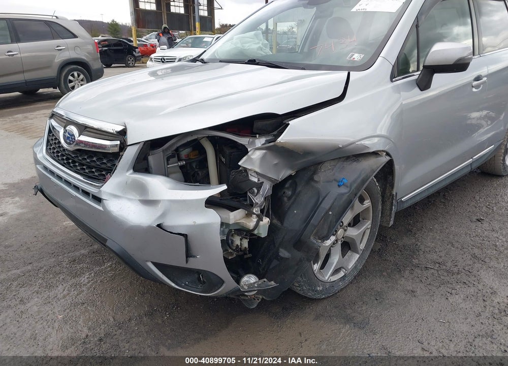 2015 SUBARU FORESTER 2.5I TOURING VIN: JF2SJAWC3FH477434