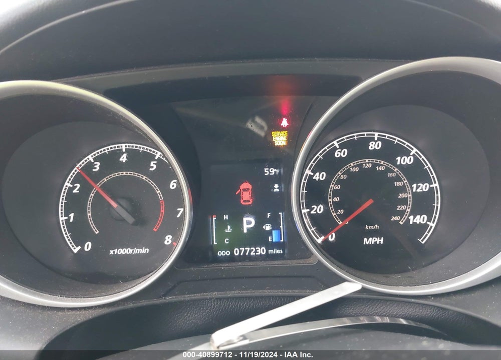 2011 MITSUBISHI OUTLANDER SPORT SE VIN: JA4AR4AU4BZ009604