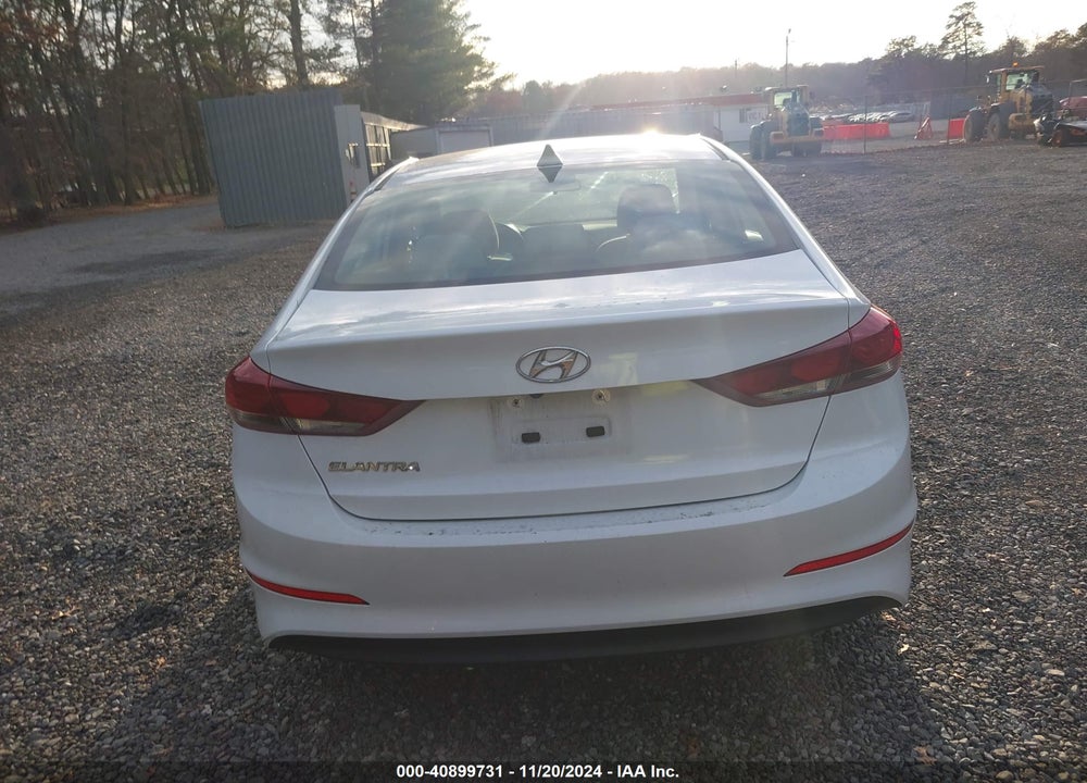 2018 HYUNDAI ELANTRA SEL VIN: 5NPD84LF7JH380539