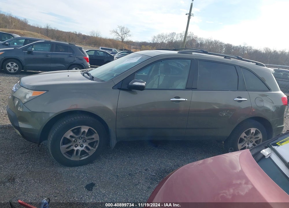 2007 ACURA MDX TECHNOLOGY PACKAGE VIN: 2HNYD28497H511474