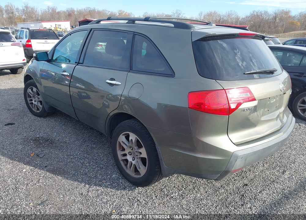 2007 ACURA MDX TECHNOLOGY PACKAGE VIN: 2HNYD28497H511474