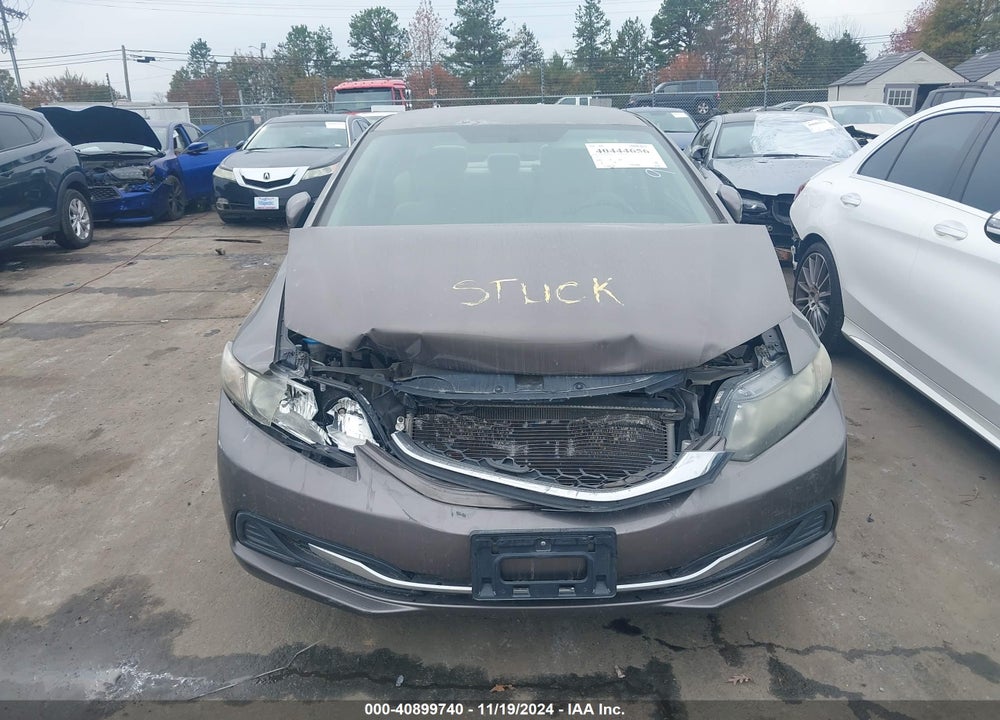 2014 HONDA CIVIC LX VIN: 2HGFB2F54EH515638